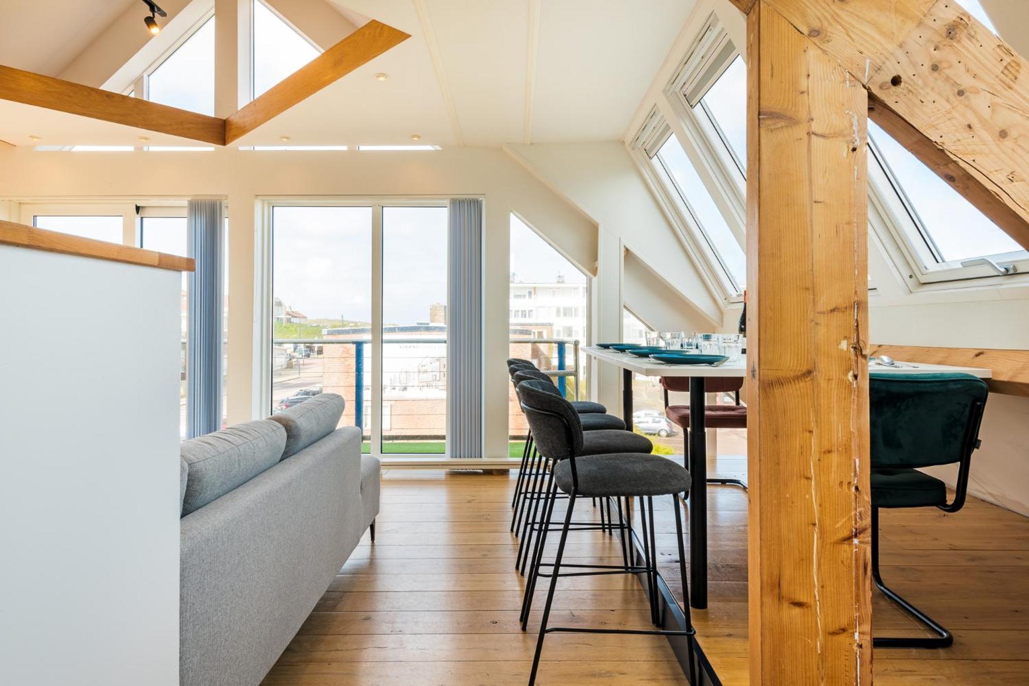 Zon Modern Beach House Bergen aan Zee Ngoại thất bức ảnh